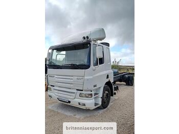 DAF CF 75.310 left hand drive ZF 16 manual Euro 3 19 ton - camião chassi