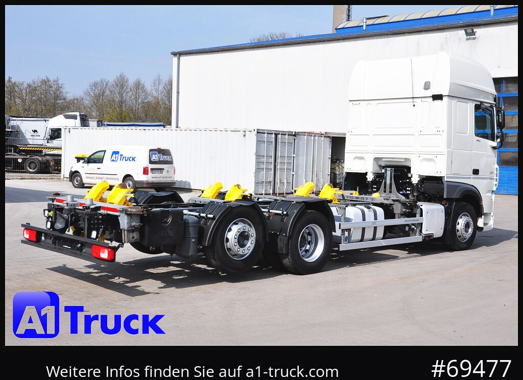 Camião chassi DAF XF 480 Intarder, Multiwechsler 2x AHK