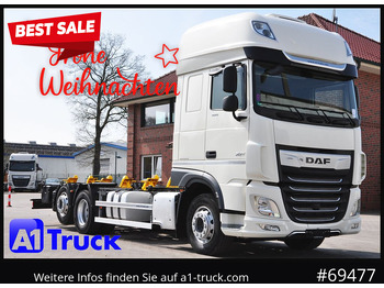Camião chassi DAF XF 480 Intarder, Multiwechsler 2x AHK, TÜV 10-2026