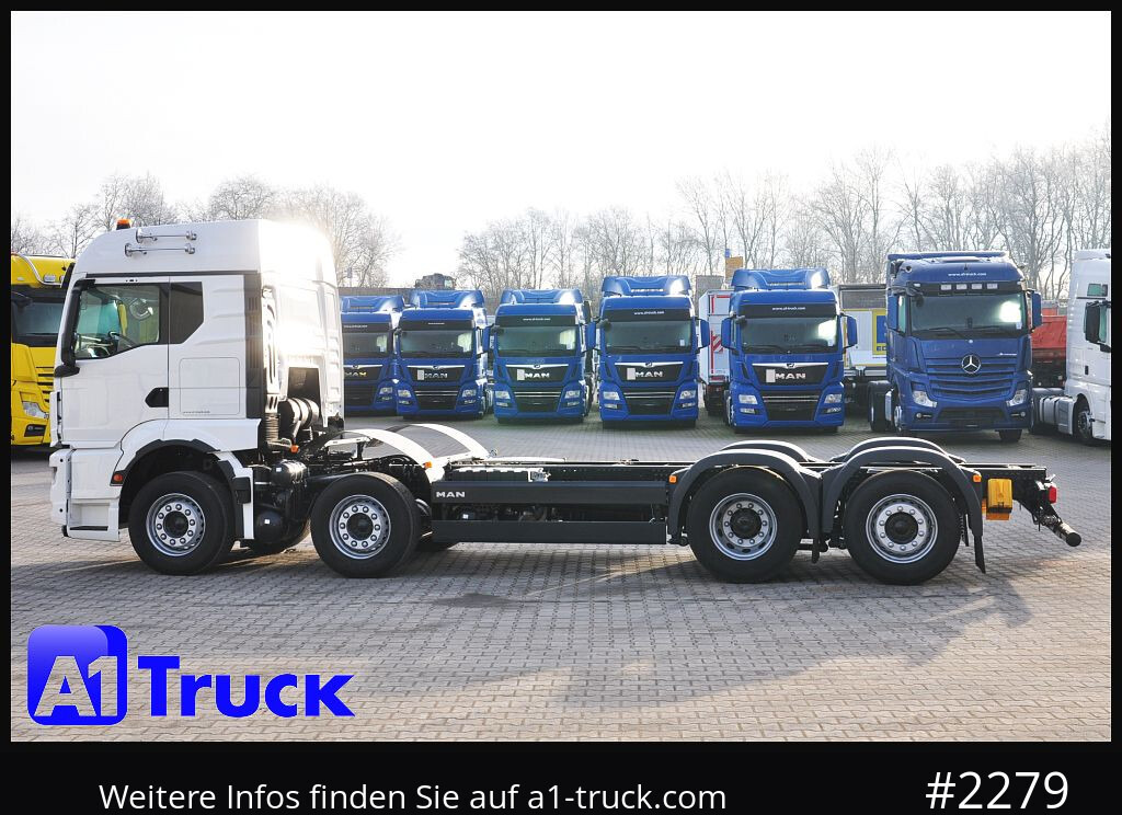 Camião chassi MAN TGS 35.470, 8x2, NEU, sofort verfügbar,