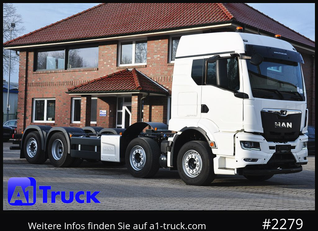 Camião chassi MAN TGS 35.470, 8x2, NEU, sofort verfügbar,