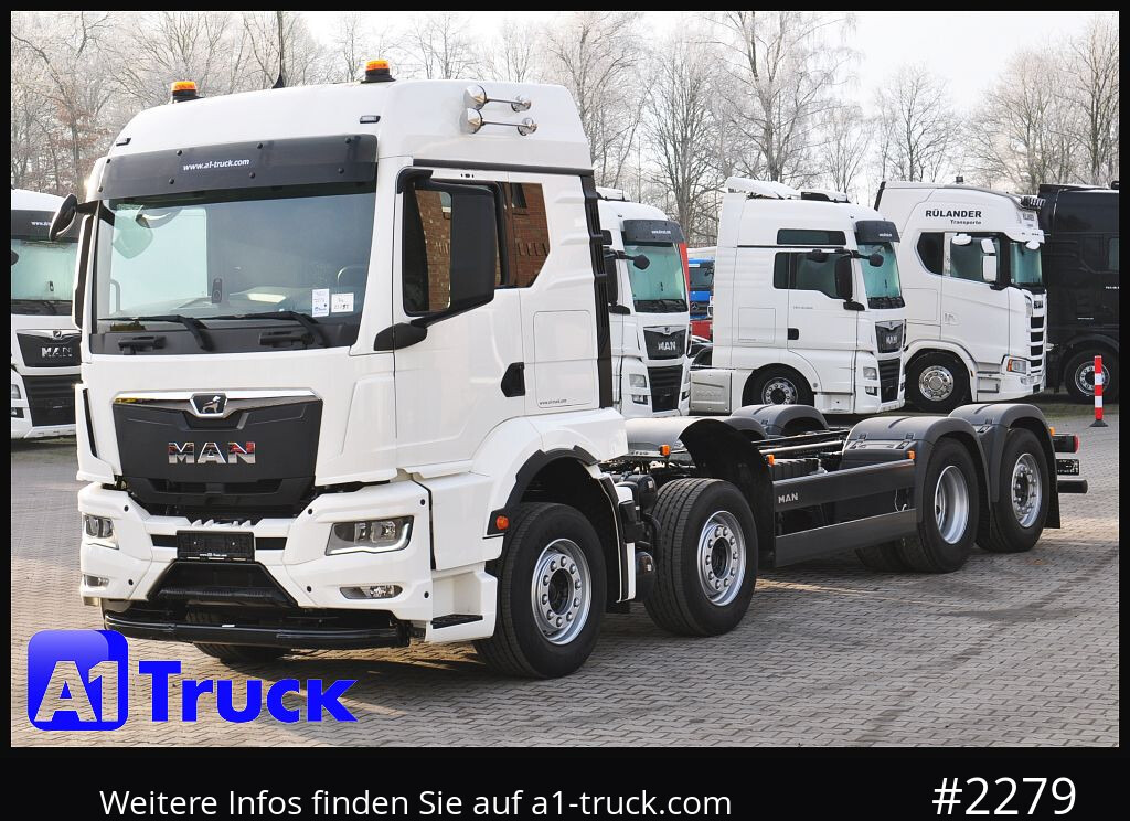 Camião chassi MAN TGS 35.470, 8x2, NEU, sofort verfügbar,