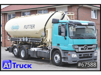 Camião cisterna MERCEDES-BENZ 2536, Silo 31m³, Futtermittel, Kompressor, Saugen & Druck,