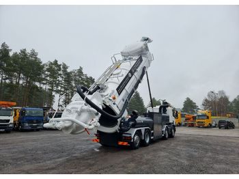 Camião cisterna Scania Ładowarka próżniowa ssąco-nadmuchowa Naaktgeboren Vacum