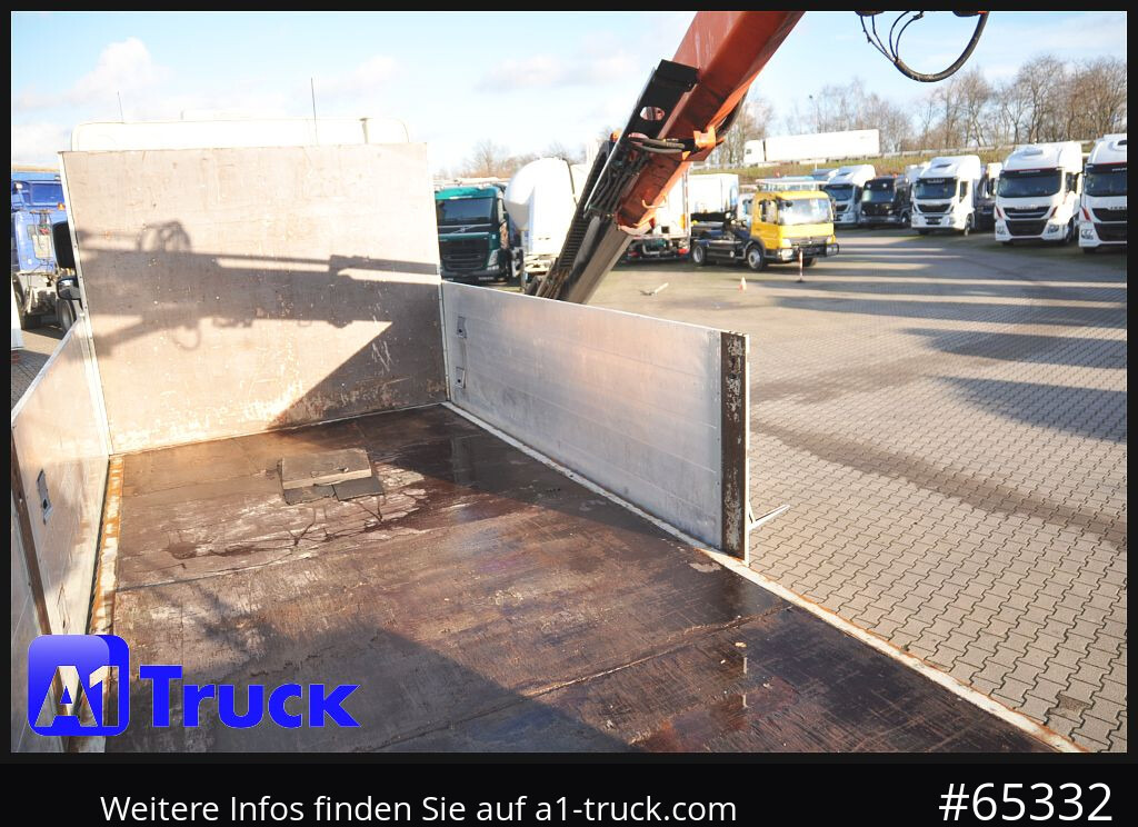 Camião de caixa aberta/ Plataforma DAF XF 440, Baustoff, Terex 145.2