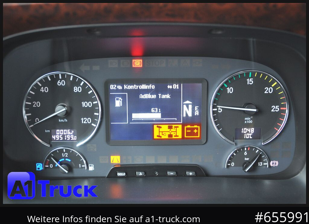 Camião de caixa aberta/ Plataforma MERCEDES-BENZ Actros 2546 MP 3, HIAB Kran, Lift-Lenkachse,