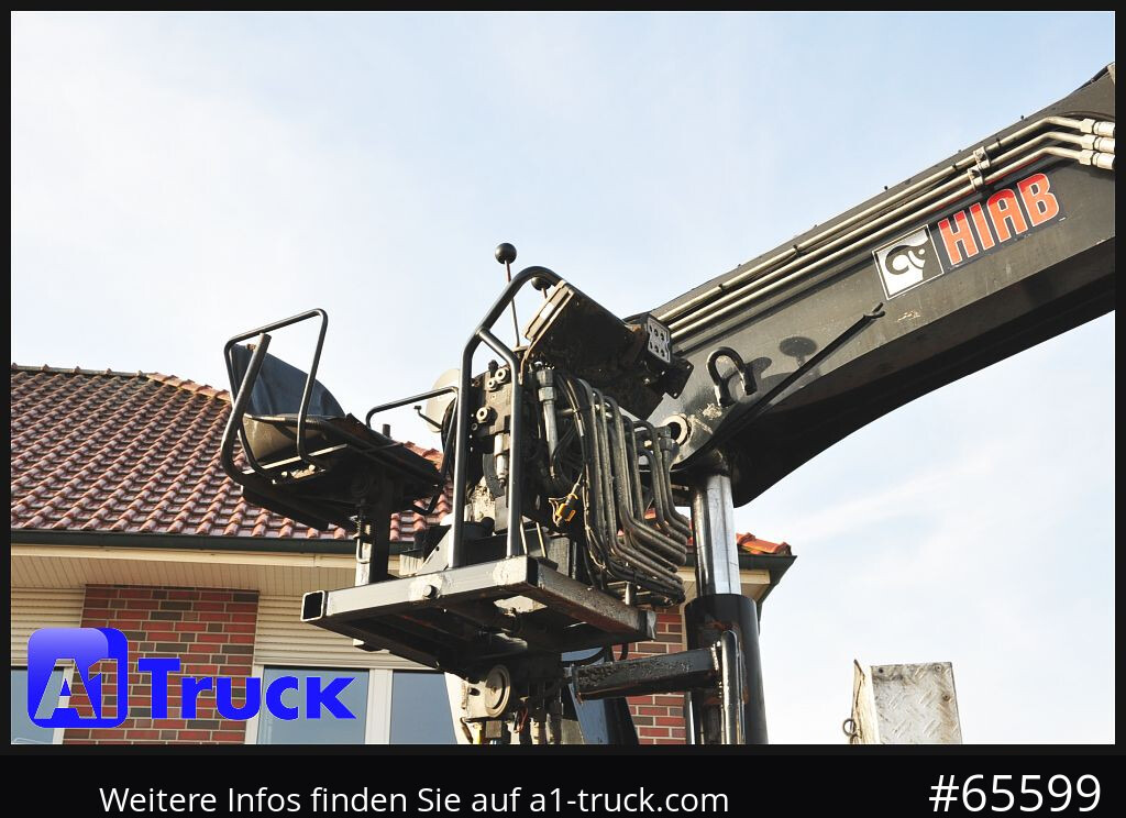 Camião de caixa aberta/ Plataforma MERCEDES-BENZ Actros 2546 MP 3, HIAB Kran, Lift-Lenkachse,