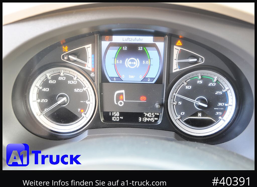 Camião de lona DAF LF 290, Klima, 16t Steckrungen,