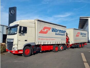 Camião grua DAF XF 440 6x2 Kran Fassi F235 + JIB + Funk