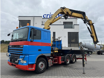 Camião grua Daf XF 95.530 6x4 HMF 3722 K4 + Jib + Seilwinde SZM