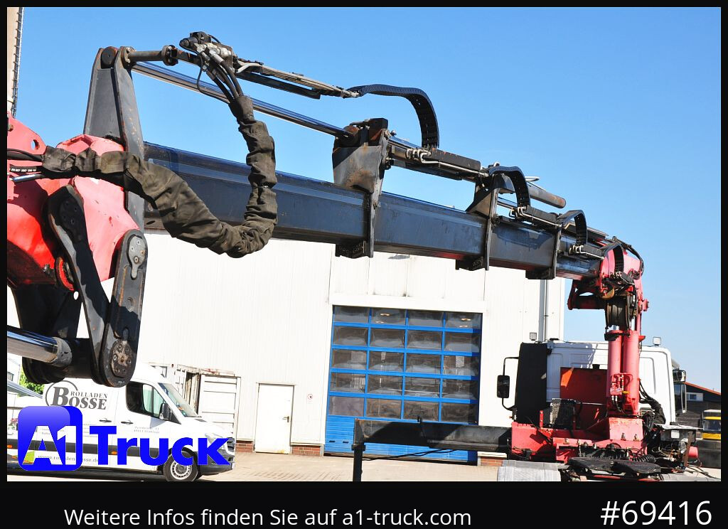 Camião grua IVECO 420 6x4, HMF3722 Jib Funk Seilwinde,