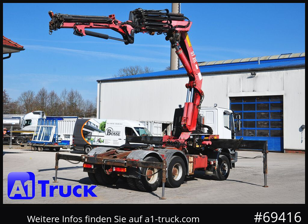 Camião grua IVECO 420 6x4, HMF3722 Jib Funk Seilwinde,