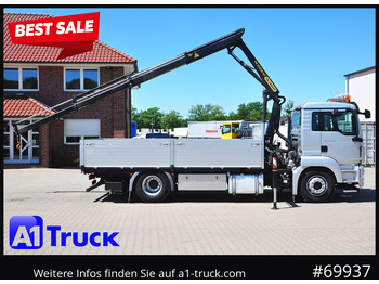 Camião grua MAN TGS 18,400 LL, PK12.502  Funk,