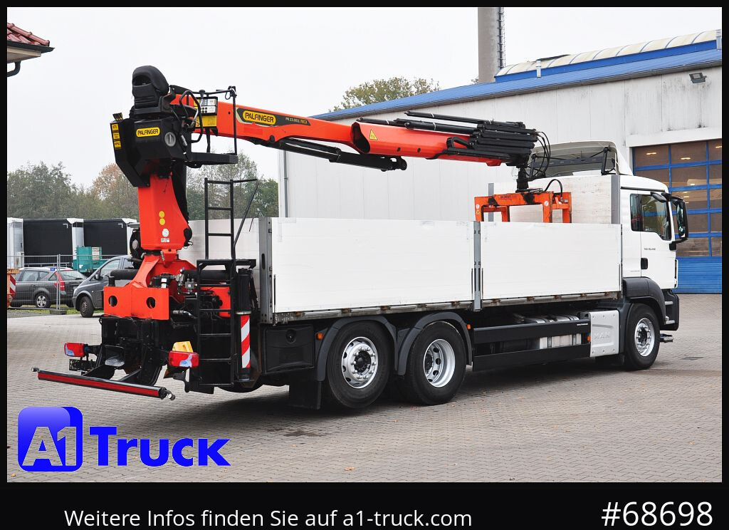 Camião grua MAN TGS 26.440,  Kran PK23.001L, 16m, Lenkachse