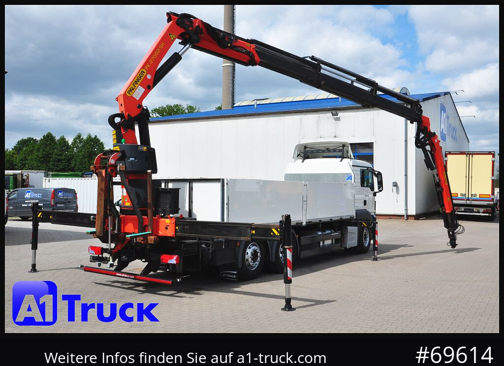 Camião grua MAN TGS 26.440, PK27002 Jib 21m, Funk, Lift-Lenkachse,