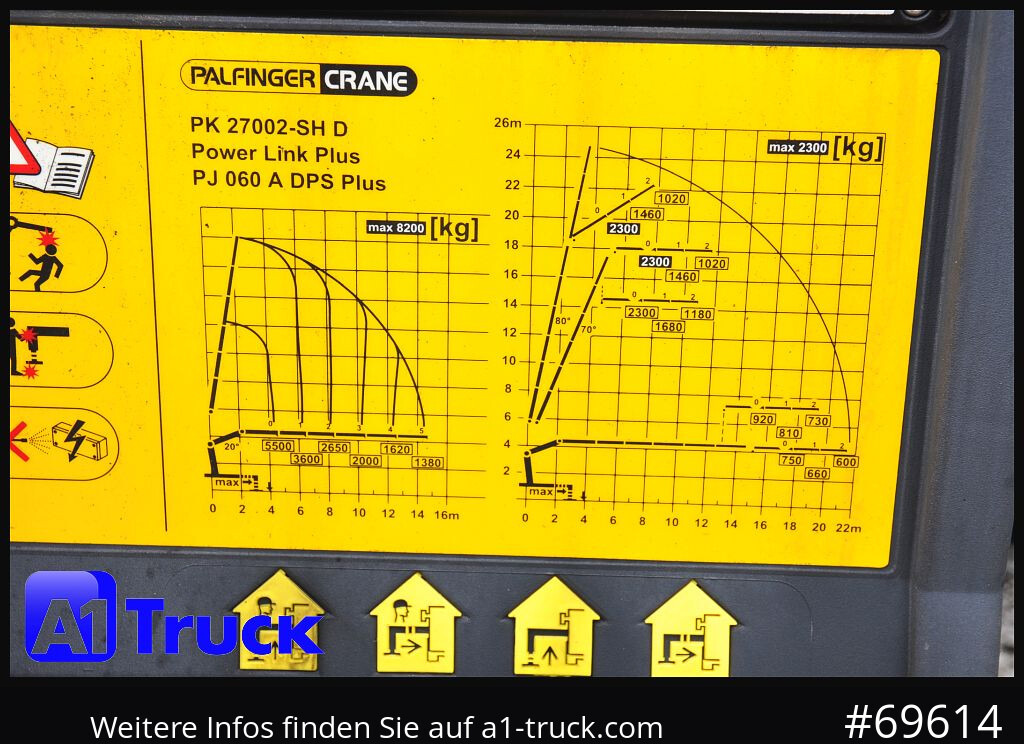 Camião grua MAN TGS 26.440, PK27002 Jib 21m, Funk, Lift-Lenkachse,
