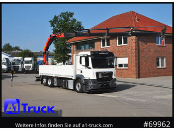 Camião grua MAN TGS 26.470,  Kran PK22.002, 15m,