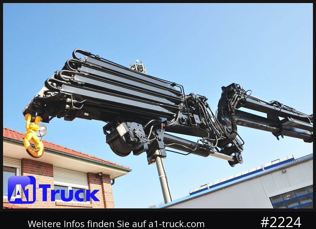 Camião grua MAN TGS 35.470, Hiab SX 322 E6 Jib,  8x2
