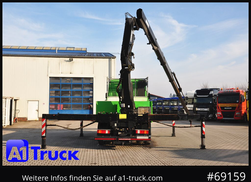 Camião grua MERCEDES-BENZ Actros 1844 MP3, Kran MKG 291 HP 5+3 Funk, TÜV 06/2026