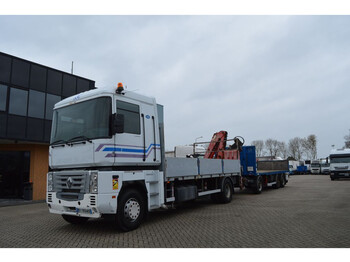 Camião grua Renault Magnum AE 400 * EURO1 * MANAUL * 6X2 *
