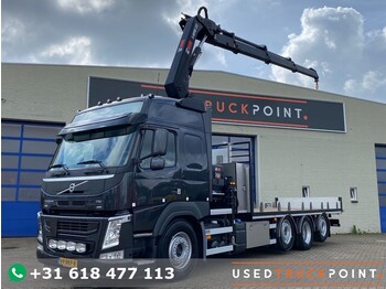 Camião grua Volvo FM 460 / 8X2 / HIAB X-Hipro 232 / 78.000 KM / Remote / Kooiaap / NL Truck
