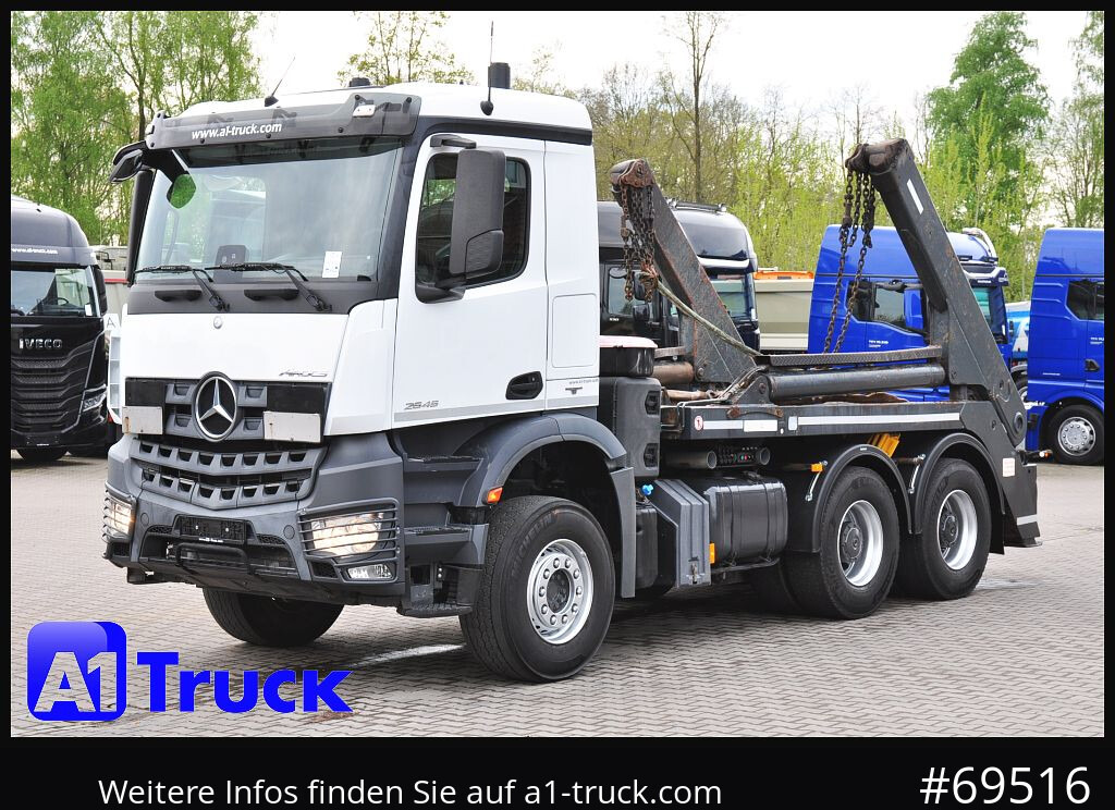 Camião multibenne MERCEDES-BENZ 2645 Arcos 6x4 Klima AHK,