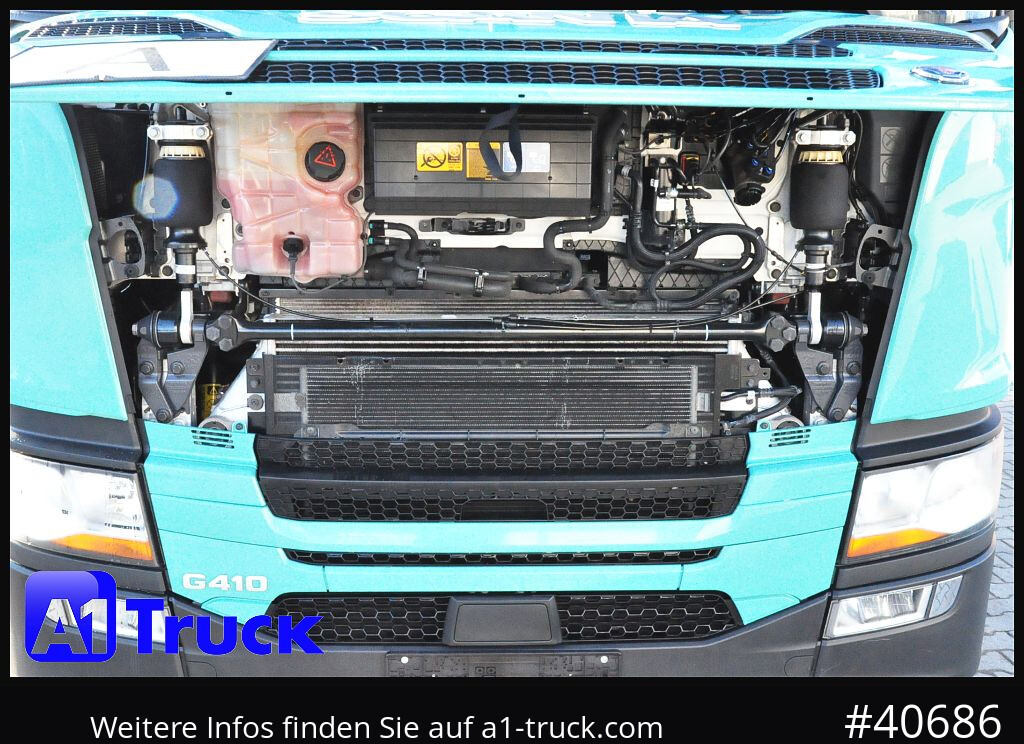 Camião multibenne SCANIA G410 Meiller AK 16 Funk Lenkachse