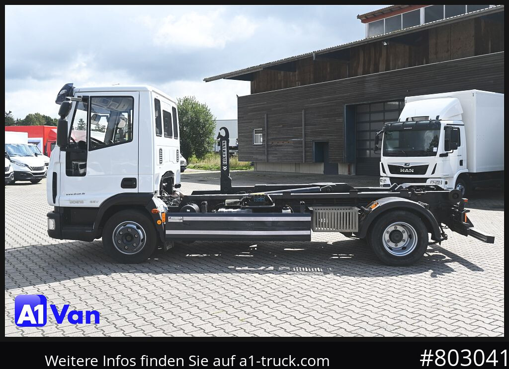 Camião polibenne IVECO Eurocargo ML 80E18/ Abroller,Ellermann