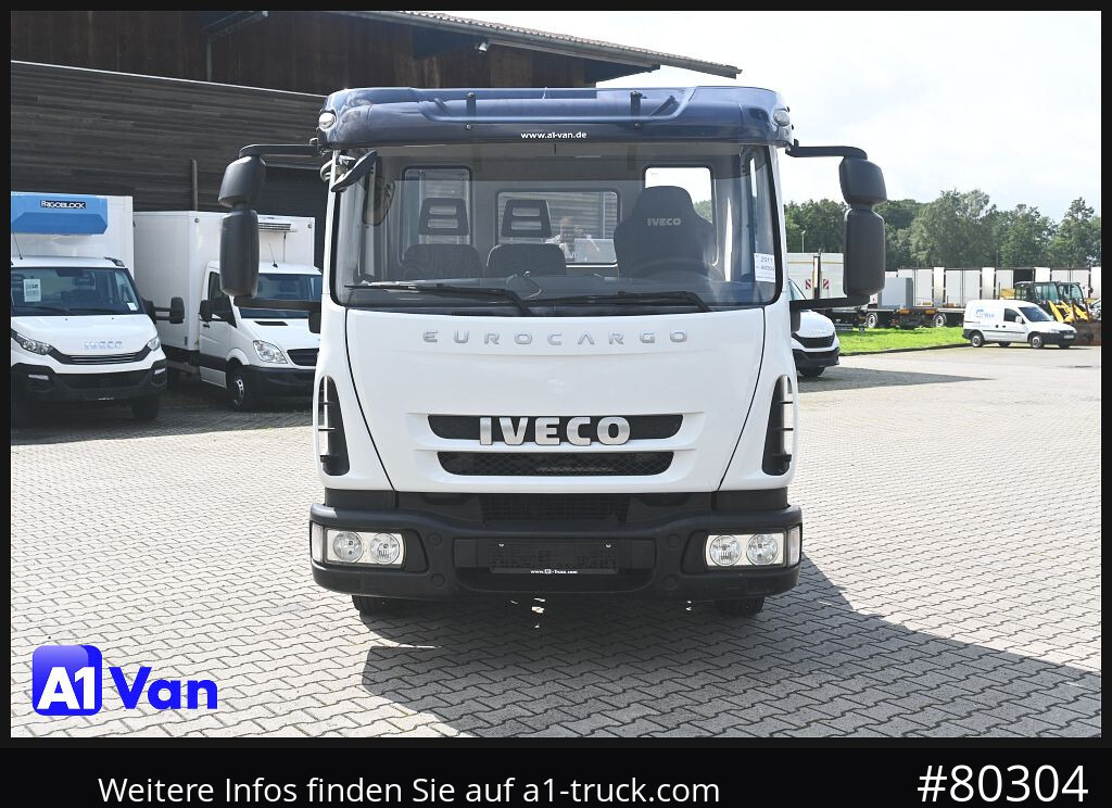 Camião polibenne IVECO Eurocargo ML 80E18/ Abroller,Ellermann, Hu/Au NEU