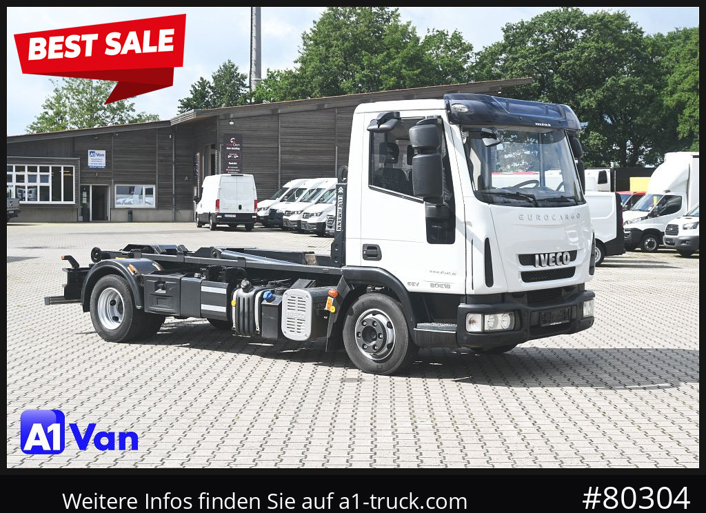 Camião polibenne IVECO Eurocargo ML 80E18/ Abroller,Ellermann, Hu/Au NEU [ Copy ]