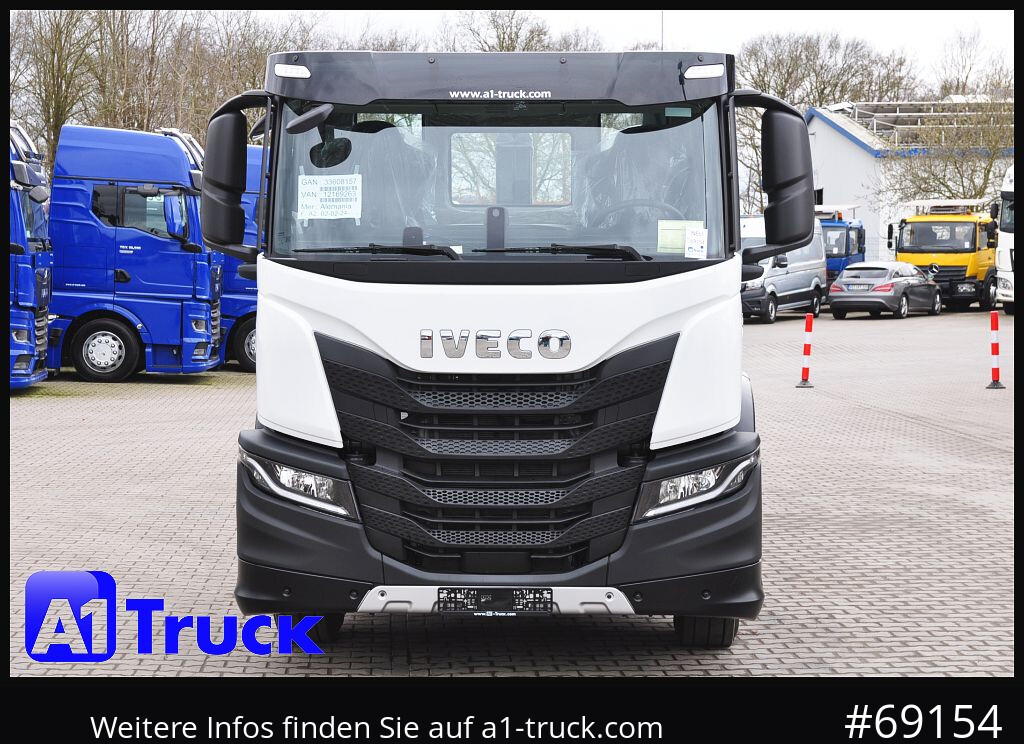 Camião polibenne IVECO X-Way AD280X42, HIAB Multilift, Garantie