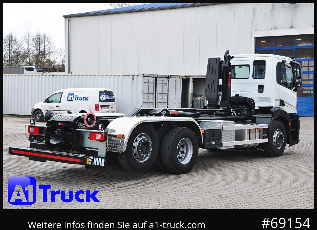 Camião polibenne IVECO X-Way AD280X42, HIAB Multilift, Garantie