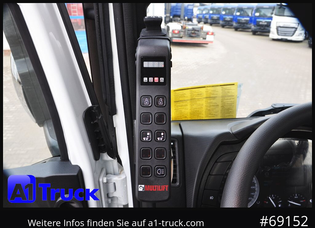 Camião polibenne IVECO X-Way AD 420 Hiab 21S59 Lenk- Liftachse,