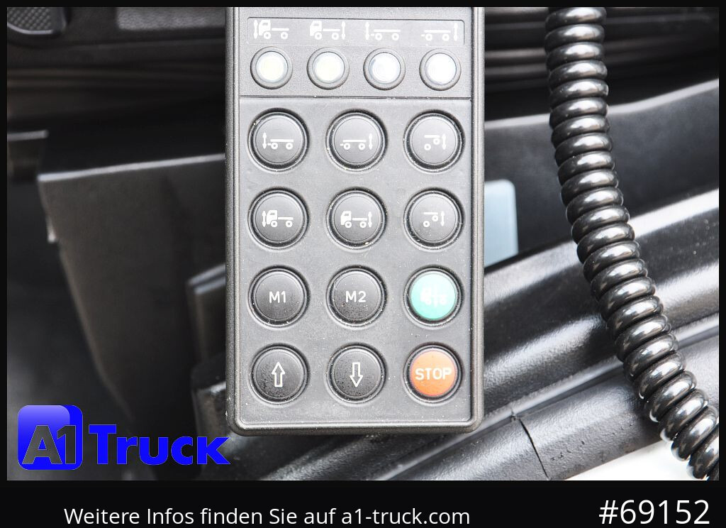 Camião polibenne IVECO X-Way AD 420 Hiab 21S59 Lenk- Liftachse,