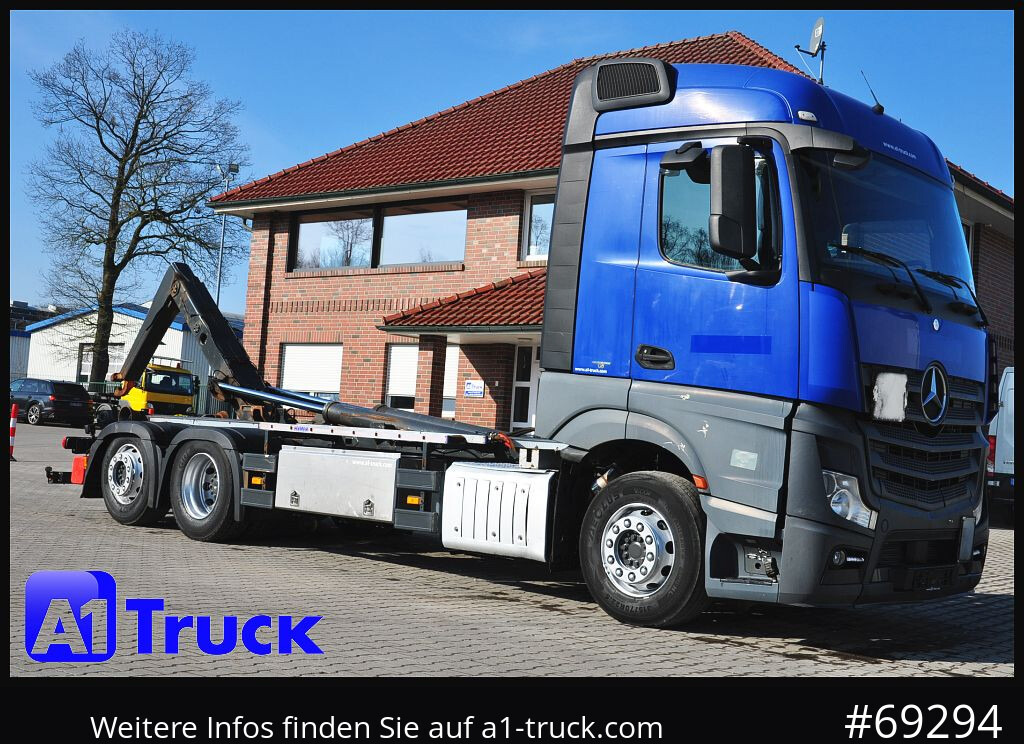 Camião polibenne MERCEDES-BENZ Actros 2543 BL, Meiller