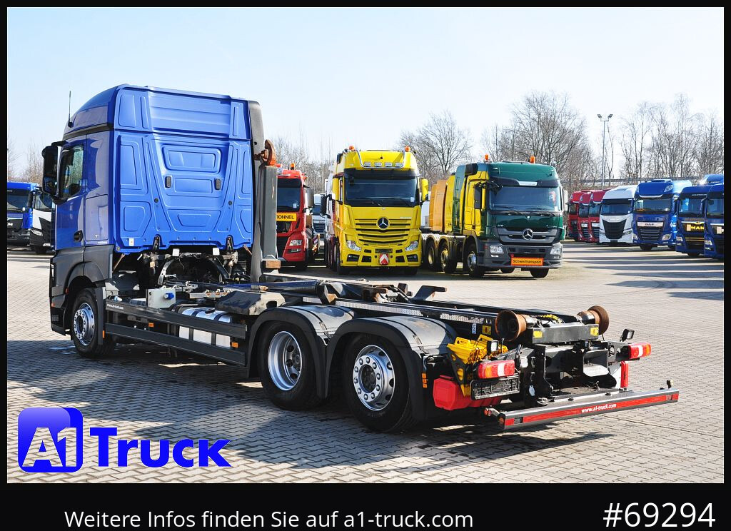 Camião polibenne MERCEDES-BENZ Actros 2543 BL, Meiller