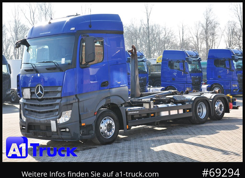 Camião polibenne MERCEDES-BENZ Actros 2543 BL, Meiller