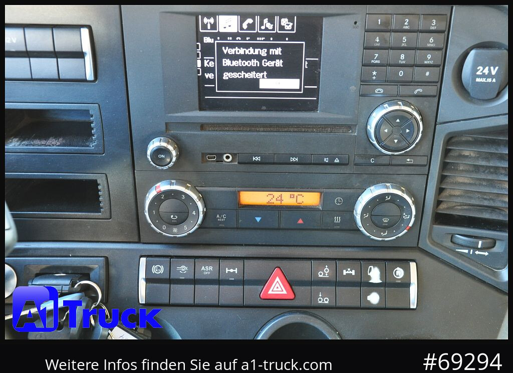 Camião polibenne MERCEDES-BENZ Actros 2543 BL, Meiller