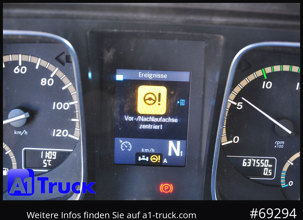Camião polibenne MERCEDES-BENZ Actros 2543 BL, Meiller