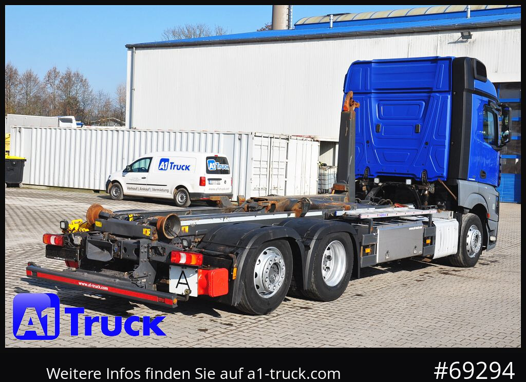 Camião polibenne MERCEDES-BENZ Actros 2543 BL, Meiller