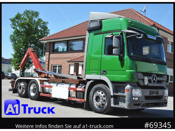 Camião polibenne MERCEDES-BENZ Actros 2544 MP, HIAB XR 21S, Retarder