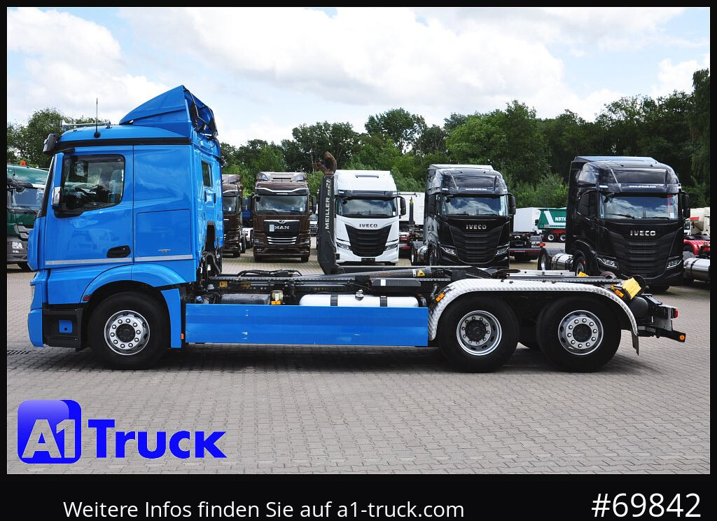 Camião polibenne MERCEDES-BENZ Actros 2645, , Meiller RS21.65  Lift-Lenkachse,