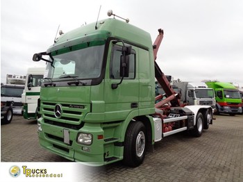 Camião polibenne Mercedes-Benz Actros 2546 + 6x2 + 20TON hooksystem MEILLER