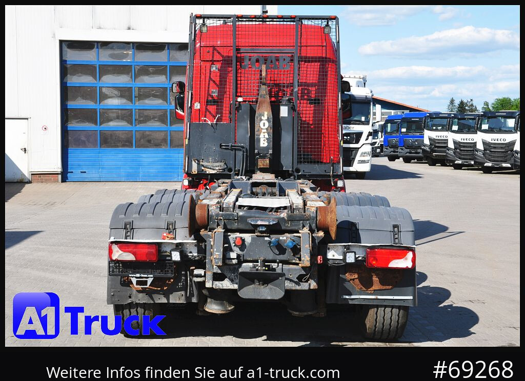 Camião polibenne SCANIA R480, Abrollkipper Joab, 8x4, Lift-Lenkachse,