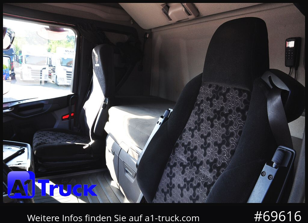 Camião polibenne SCANIA R500, Abrollkipper, HIAB, Lift-Lenkachse,