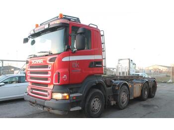 Camião polibenne Scania R500 CB 8x4 HNZ