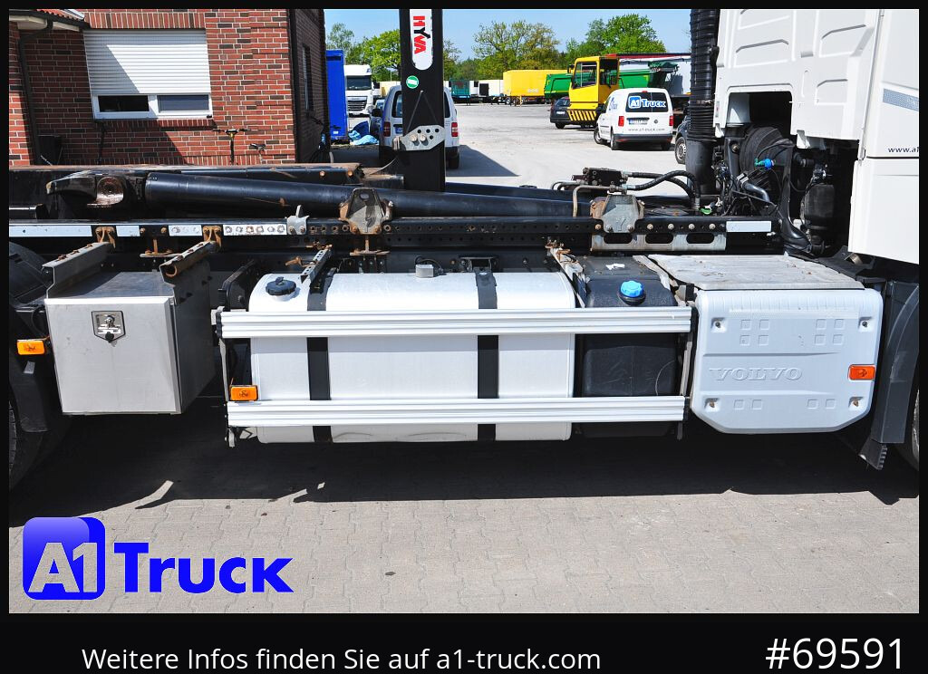 Camião polibenne VOLVO FH 460 XL, HYVA Abrollkipper, Liftachse,