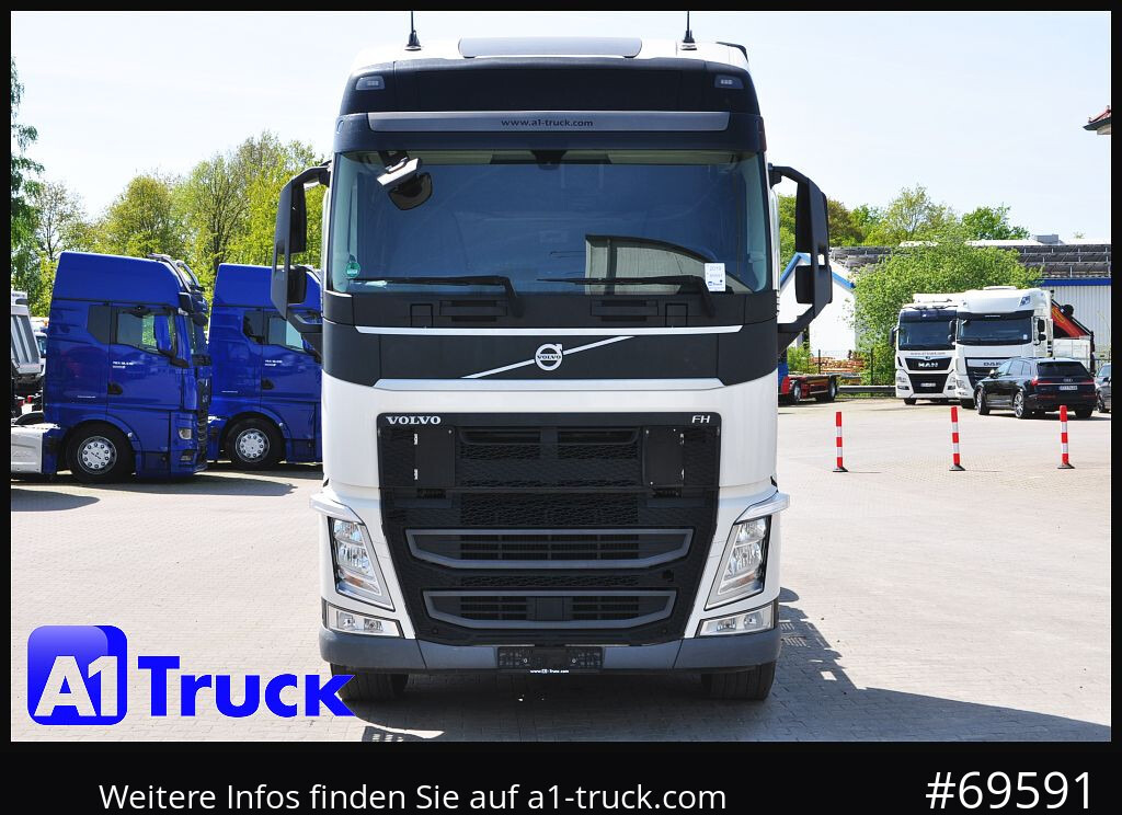 Camião polibenne VOLVO FH 460 XL, HYVA Abrollkipper, Liftachse,