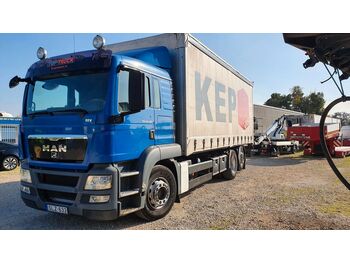 Camião toldo MAN TGS 26.400, 6X2, EEV