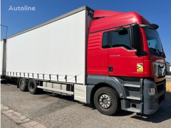 Camião toldo MAN TGX26.480XLX